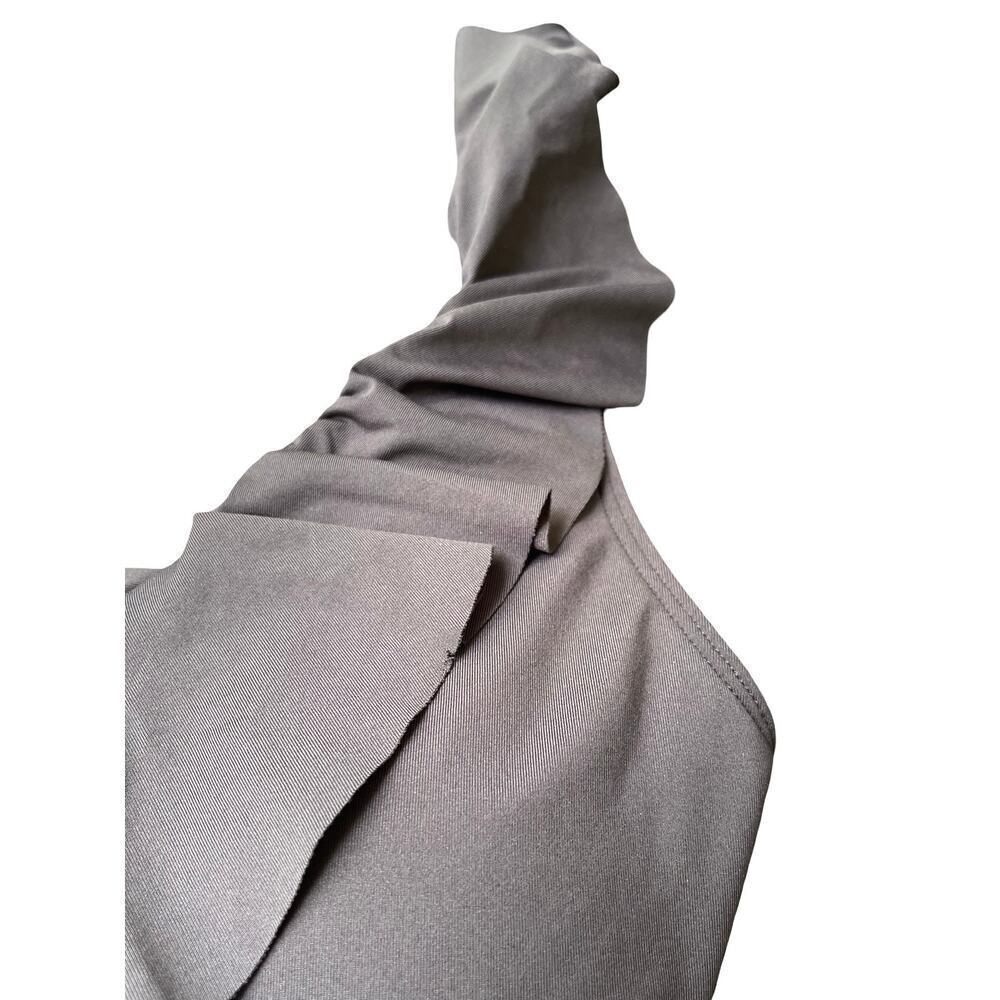 Bleu Rod Beattie Ruffle Strap One Piece Black Swimsuit w/ Strappy Back - Size 4 - Picture 6 of 11